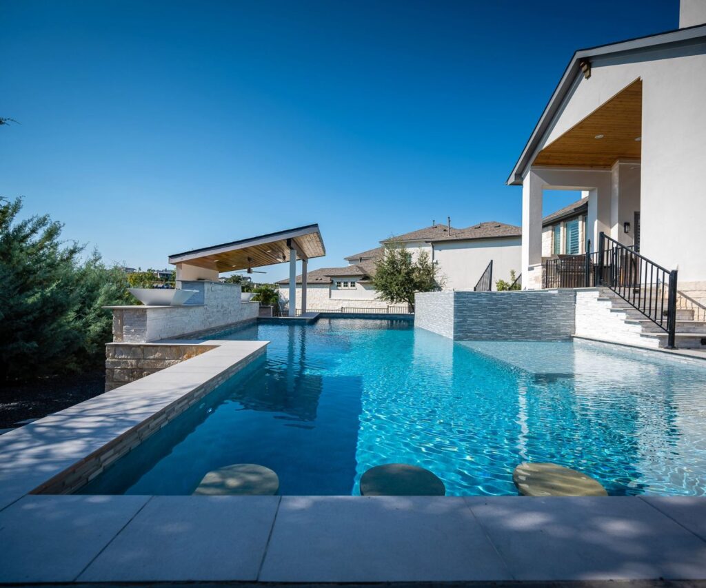 Experienced Pool Builder in Middlesex County designing a custom inground pool